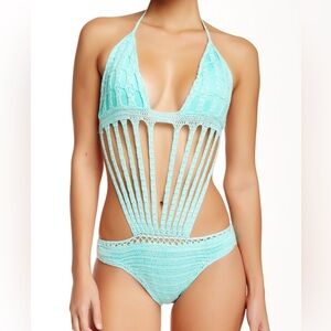 Beauty And The Beach Crochet Groove Monokini